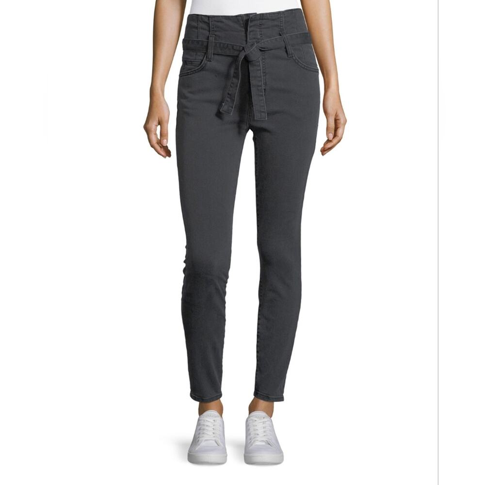 Current/Elliott | The Corset Stiletto in Indiana Belted High Waist Jeans